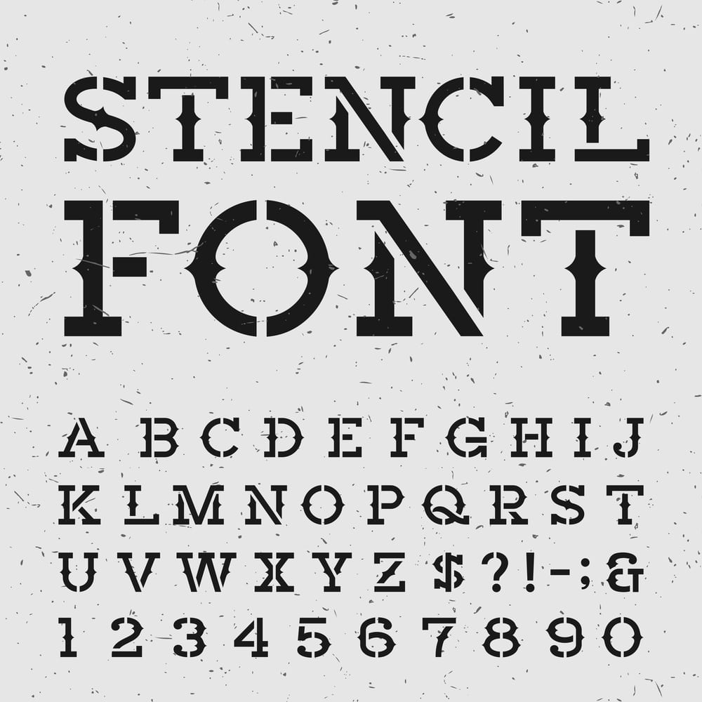 Stencil Font Free Download Mac